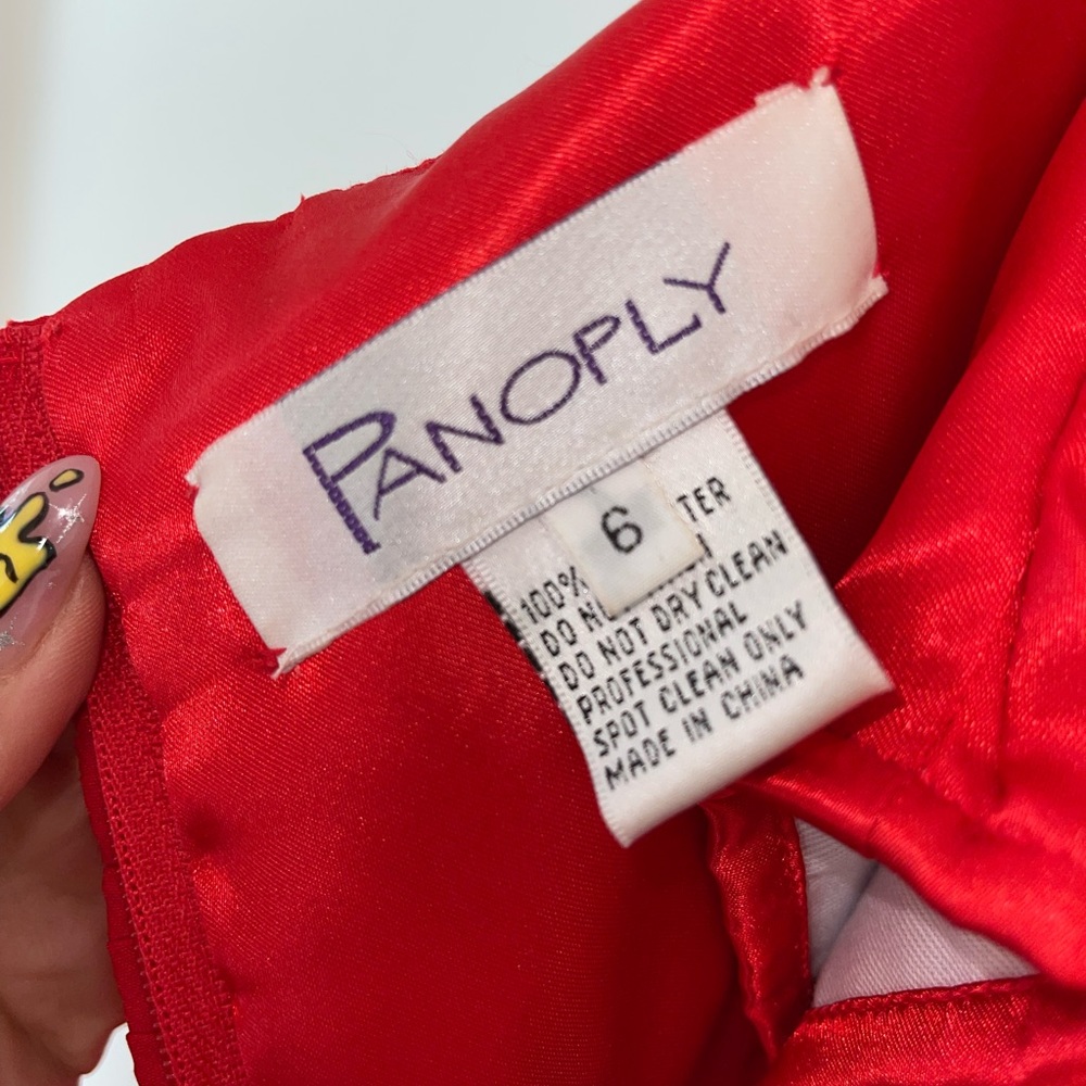 Red Corset Ballgown - Picture 13 of 17
